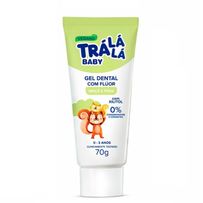 Gel Dental Trá Lá Lá Baby Maçã E Pera Com Flúor Vegano 70g