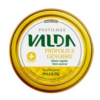 Pastilhas Valda Mais Própolis e gengibre 50g