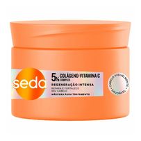 Máscara De Tratamento Seda By Niina Colágeno + Vitamina C 300g
