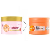 Máscara De Tratamento Seda By Niina Colágeno + Vitamina C 300g