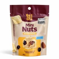 Bombom Mini Nuts Chocolate Branco 60g