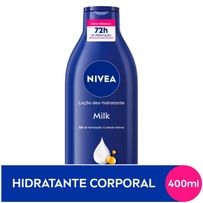 Loção Hidratante Corporal Nivea Milk Pele Seca A Extrasseca 400ml