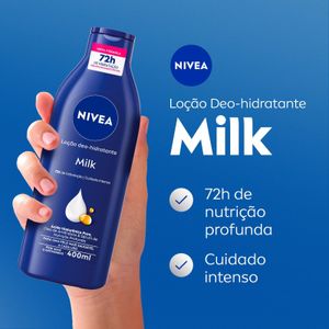 Loção Hidratante Corporal Nivea Milk Pele Seca A Extrasseca 400ml