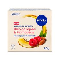 Sabonete em Barra Nivea Nutrição da Natureza Óleo de Jojoba & Framboesa 80g