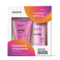 Kit Labotrat Cereja Esfoliante Corporal 150g + Hidratante Corporal 190ml
