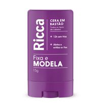 Cera em Bastão Ricca Fixa e Modela 15g