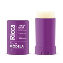 Cera em Bastão Ricca Fixa e Modela 15g
