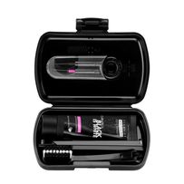 Kit de Viagem Curaprox Black Is White 1 Escova Dental + 1 Creme Dental + 1 Escova Interdental