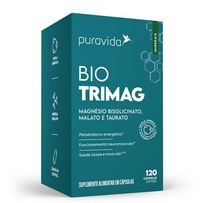 Suplemento Alimentar Puravida Bio Trimag 120 Cápsulas