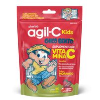 Suplemento de Alimentar Pharlab Vitamina C Agil-C Kids Sabor Morango 25 unidades