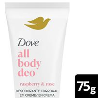 Desodorante Corporal em Creme Dove All Body Deo Raspberry e Rose 75g