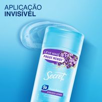 Desodorante Gel Antitranspirante Secret Fresh Defense Lavender 73g