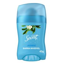Desodorante em Barra Antitranspirante Secret Jasmine 45g