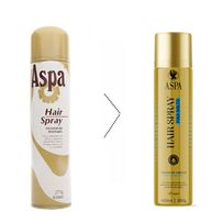 Fixador de Cabelos Aspa Hair Spray Fixa Solto 400ml