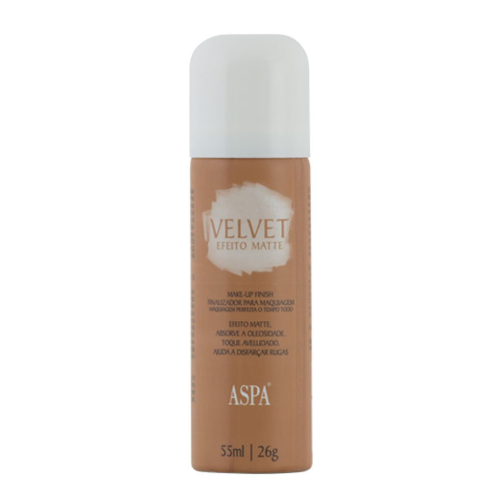 Fixador de Maquiagem Aerojet Aspa Velvet Efeito Matte 55ml