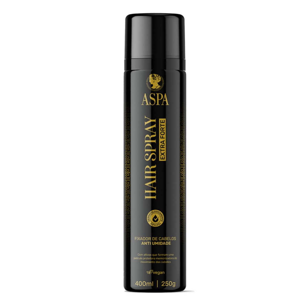 Fixador de Cabelos Aspa SpraySet Hair Spray Extra Forte 400ml