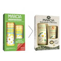 Kit Márcia Camomila e Leite de Coco Iluminador Shampoo 325ml + Condicionador 200ml