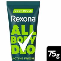 Desodorante Corporal em Creme Rexona All Body Deo Active Fresh 75g
