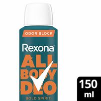 Desodorante Corporal Aerosol Rexona All Body Deo Bold Spirit 150ml
