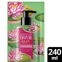Sabonete Líquido Para Mãos Lux Botanicals Essências Do Brasil Vitória Régia Refil 240ml