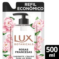 Sabonete Líquido Para Mãos Lux Botanicals Rosa Francesas Refil 500ml