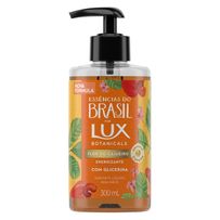 Sabonete Líquido Para Mãos Lux Botanicals Essências Do Brasil Flor Do Cajueiro 300ml