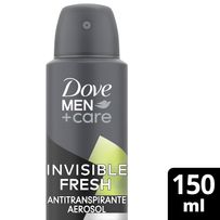 Desodorante Antitranspirante Aerosol Dove Men +Care Invisible Fresh 150ml