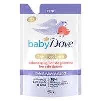 Sabonete Líquido Dove Baby Hidratação Relaxante Refil 400ml