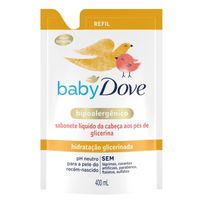 Sabonete Líquido Dove Baby Hidratação Glicerinada Refil 400ml