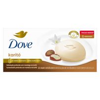Sabonete Em Barra Dove Karité 6 Unidades De 90g Cada