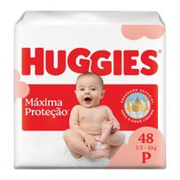Fralda Huggies Máxima Proteção P 48 Fraldas