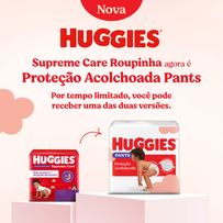 Fralda Roupinha Huggies Proteção Acolchoada XG 64 Unidades