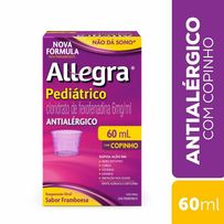 Antialérgico Allegra 6mg/ml Pediátrico 60ml + Copinho