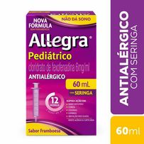 Antialérgico Allegra 6mg/ml Pediátrico 60ml