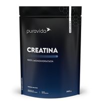 Suplemento Alimentar Creatina Monohidratada Puravida 300g