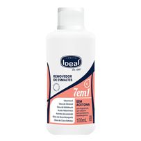 Removedor de Esmaltes Sem Acetona 7 em 1 Ideal 100ml