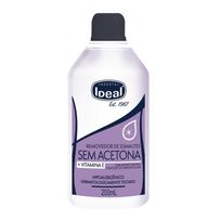 Removedor de Esmaltes Sem Acetona Ideal 200ml