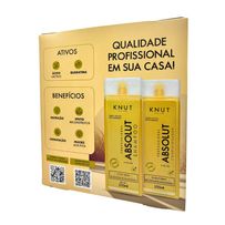 Kit Knut Professional Absolut Shampoo 250ML + Condicionador 200ML + Mini Máscara Absolut