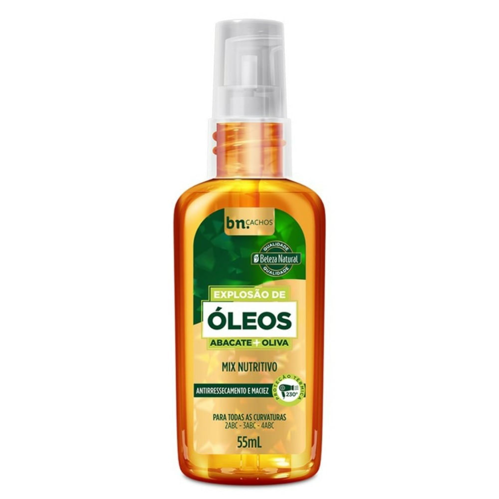 Mix Nutritivo Explosão de Óleos Abacate + Oliva Beleza Natural 55ml