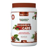 Creme 2 em 1 Tratamento + Pentear Explosão de Café Beleza Natural 1kg