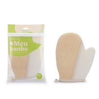 Luva com Bucha Vegetal Munila Meu Banho 1 unidade