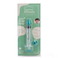 Adaptador de Seringa Para Lavagem Nasal Munila Tchau Funga Funga 1und de 10ml + 2 adaptadores