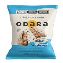 Alfajor Crocante Odara Com Pasta Galak e Negresco 40g