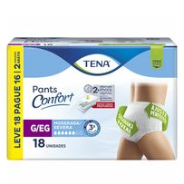 Roupa Íntima Tena Pants Confort G/EG 18 Unidades