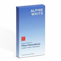 Fitas Clareadoras para Dentes Sensíveis Alpine White 7 Pares