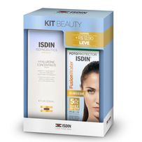 Kit Isdin Sérum Hyaluronic Concentrate 30ml + Protetor Solar Fusion Water FPS60 30ml