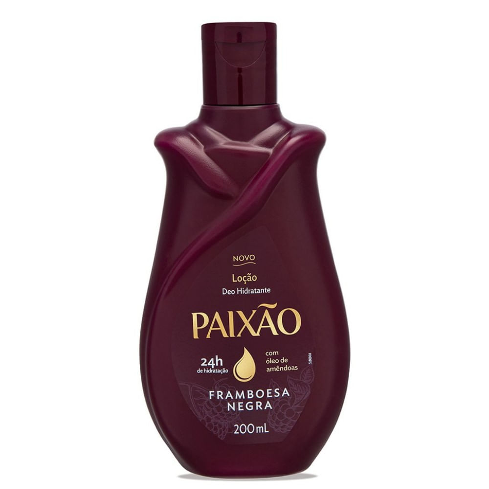 Hidratante Paixão Framboesa Negra com Ação Desodorante 200ml