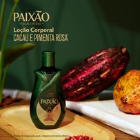 Loção Hidratante Paixão Cacau & Pimenta Rosa 200ml