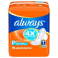Absorvente Always Seca Com Abas P 8 Unidades