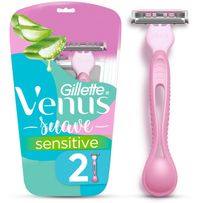 Aparelho de Depilar Gillette Venus Sensitive 2 unidades